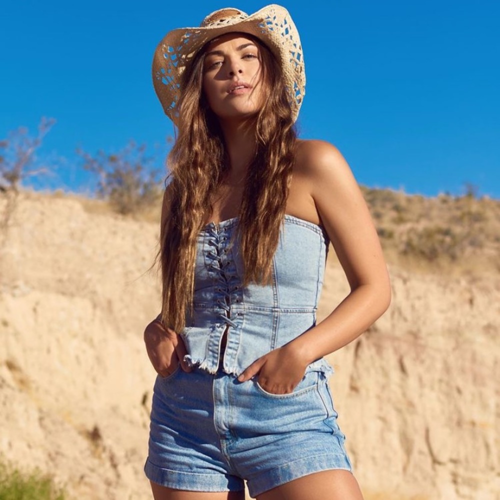 Forever 21 Jean corset, size M.